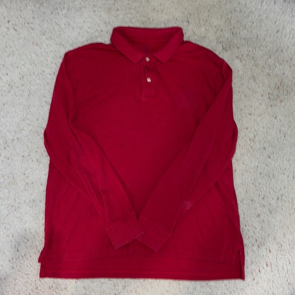 Lands' End Shirts Lands End Bundle Of 2 Long Sleeve Polos Poshmark